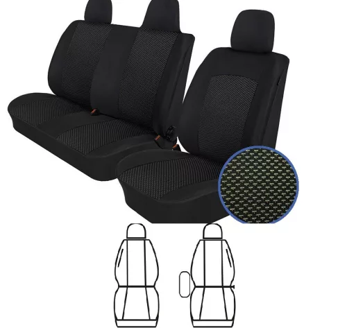 Méretpontos üléshuzat Citroen Nemo 2007-2017 első 1+1 ülésre – ATRA