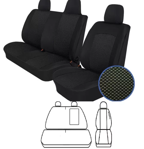 Méretpontos üléshuzat 2+1 Fiat Scudo I. 1996–2006 – ATRA