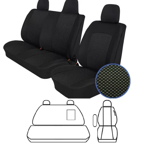 Méretpontos üléshuzat 2+1 Volkswagen Crafter 2006-2016 – ATRA