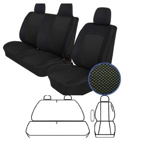   Méretpontos üléshuzat 2+1 Renault Master 1999–2010 – Renault Mascott 1999–2010 – ATRA