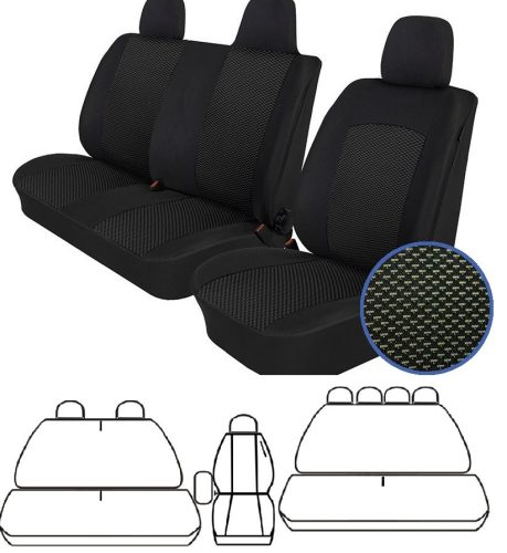 Méretpontos üléshuzat 7 üléses szett Renault Master II. 1999–2010 – ATRA