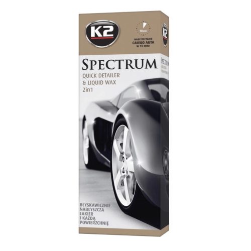 K2 | SPECTRUM szintetikus wax – gyorsfény | 700ml 