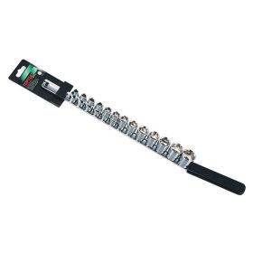   Dugókulcs fej készlet | 1/4" | 13 db hatszög rövid | Toptul