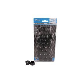   Kerékanya kupak - kerékcsavar kupak fekete 19 mm 21 db (J-Tec)