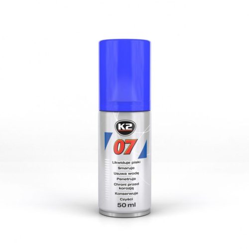 K2 07 – Multifunkciós kenő / tisztító spray 50 ml