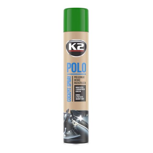 K2 | POLO COCKPIT műszerfalápoló | fenyő illat | fényes hatás | 750 ml 