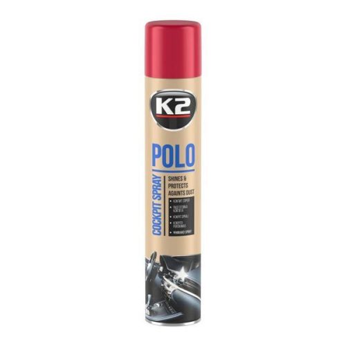 K2 - POLO COCKPIT műszerfalápoló - cseresznye illat - fényes hatás - 750 ml