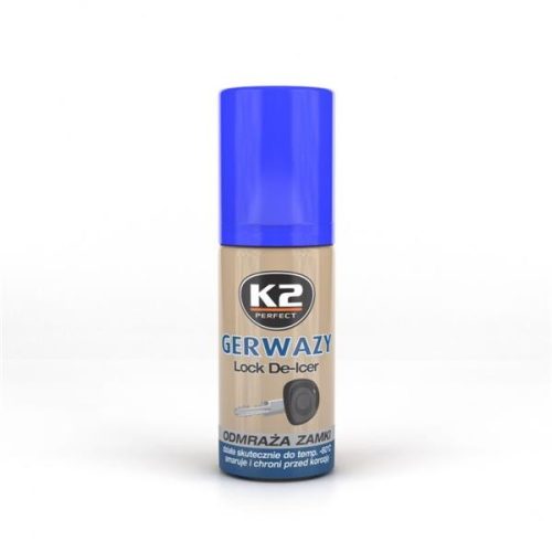 K2 | Zárjégoldó, zárolajzó 50 ml