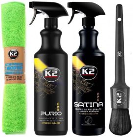 K2  – Autóbelső tisztító és ápoló csomag – PRO