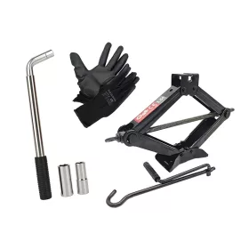 Kerékcsere csomag – 1,5 tonnás trapézemelővel