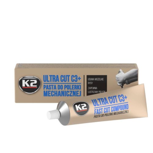 K2 | ULTRA CUT C3+ - Karcolás eltávolító paszta | 100ml 