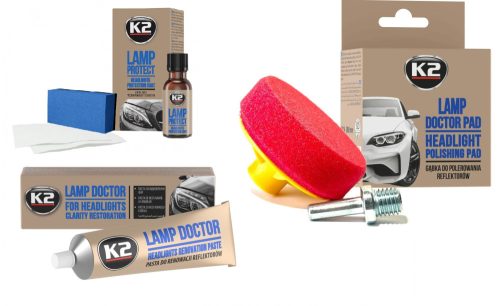 K2 – Fényszóró felújító készlet
