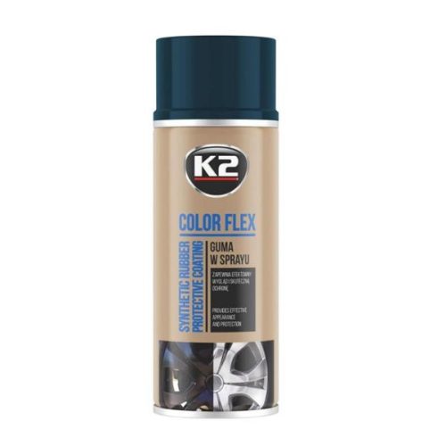 K2 | COLOR FLEX CARBON Gumi festék spray sötét szürke | 400 ML