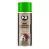 K2 – Féknyereg festék hőálló – ZÖLD 400ml