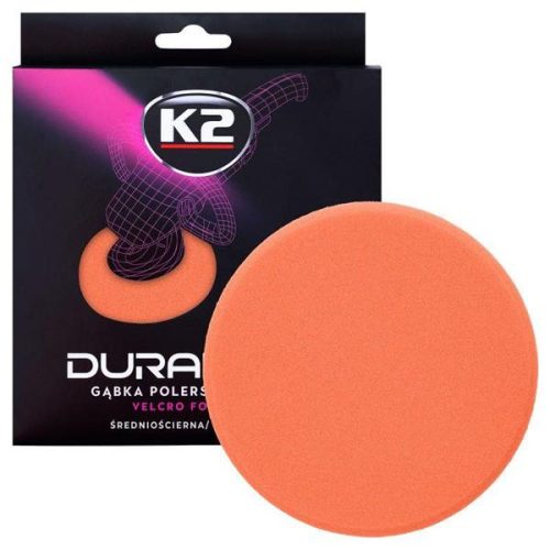 K2 | PRO DURAFLEX tépőzáras polírkorong - narancs