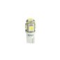 LED IZZÓ W5W 5-SMD 5050 2 DB FEHÉR – M-TECH