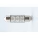 LED Izzó C5W 36 mm 6-SMD 5050 CANBUS kék (2db) – M-TECH