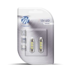   LED Sofita C5W 36 mm 3-SMD 5050 CANBUS fehér (2db) – M-TECH