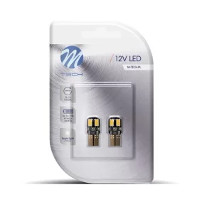 LED Izzó W5W 4-SMD 5630 CANBUS fehér (2db) – M-TECH