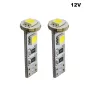 LED Izzó W5W 3-SMD 5050 CANBUS (2db) fehér – M-TECH