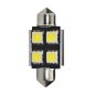   LED Izzó C5W 36 mm 4-SMD 5050 CANBUS (2db) fehér – M-TECH
