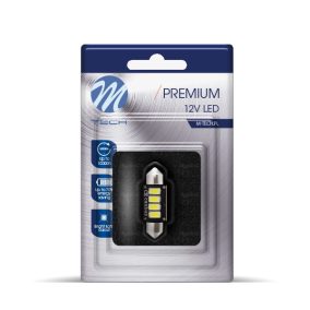   LED Izzó C5W 36 mm 4-SMD 5630 CANBUS fehér (1db) – M-TECH