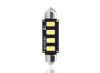 LED Izzó C5W 42 mm 4-SMD 5630 CANBUS (1db) fehér – M-TECH