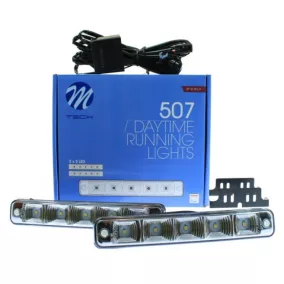Nappali menetfény, 2 db/szett, 5 x LED DRL – M-TECH