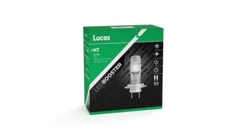 Lucas LEDBooster izzó | H7 LED PX26d 6500K | 1200 Lumen | 12/24V 15W