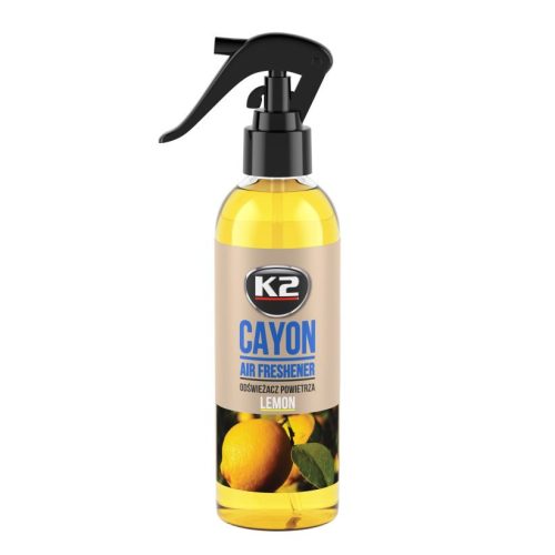 K2 | CAYON Deocar légfrissítő – citrom illatosító | 250 ml 
