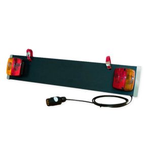   Kerékpárszállító rendszámtartó hátsó lámpával 7 pólus – Menabo