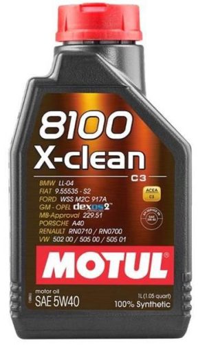 Motul | 8100 X-CLEAN C3 | 5W40 1liter