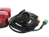 Utánfutó elektromos vezeték 2db MD-36 hátsólámpával szerelve 13pin / 4 m vezetékkel – MULTIPA