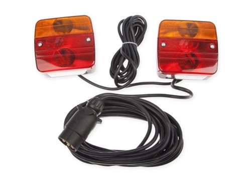 Utánfutó vezeték és mágneseslámpa szett összeszerelve 7,5 m – MULTIPA