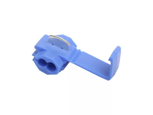 Kábel gyorscsatlakozó, leágaztató 0,75–2,5 mm / 15 A, kék (100 db/csomag) – MULTIPA