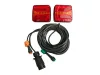 Utánfutó elektromos vezeték 2db LED lámpával 7pólusú / 7,5 m kábel – MULTIPA