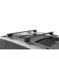   Tetőcsomagtartó tetőkorláthoz 135 cm fekete – Aero-black – MULTIPA
