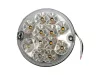 Tolatólámpa, kerek, 95 mm, 12 x LED, 12/24 V – MULTIPA
