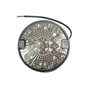 Tolatólámpa, kerek, 140 mm, 14 x LED, 12/24 V – MULTIPA