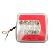 Utánfutó hátsólámpa 4funkciós bal, LED, 12/24 Volt – MULTIPA