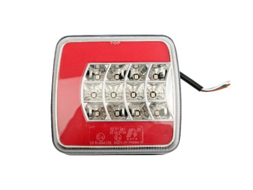 Utánfutó hátsólámpa 4funkciós jobb, LED, 12/24 Volt – MULTIPA