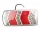 Utánfutó hátsólámpa 4funkciós jobb, LED, 12/24 Volt – MULTIPA