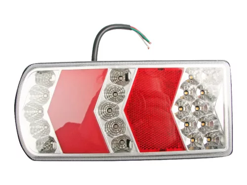 Utánfutó hátsólámpa 4funkciós jobb, LED, 12/24 Volt – MULTIPA