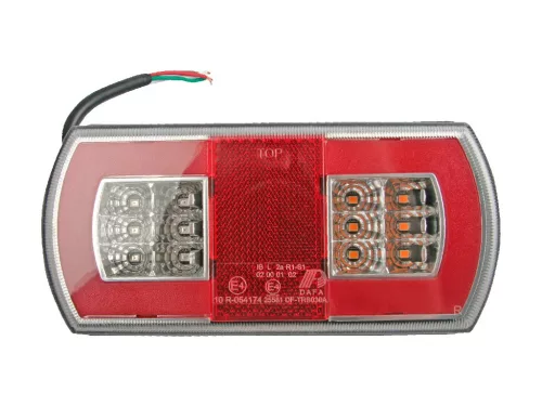 Utánfutó hátsólámpa 4funkciós jobb, LED, 12/24 Volt – MULTIPA