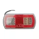 Utánfutó hátsólámpa 4funkciós jobb, LED, 12/24 Volt – MULTIPA