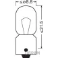 Izzó 12V T4W (10db) – OSRAM