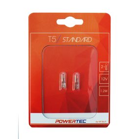Izzó 12V T5 standard (2db) – M-TECH