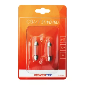 Izzó 12V C5W standard szofita 36mm – 2db – M-TECH
