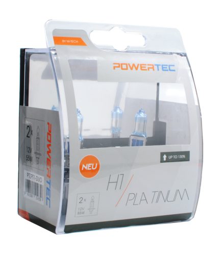 Izzó H1 12V DUO - Powertec Platinum +130% | M-TECH