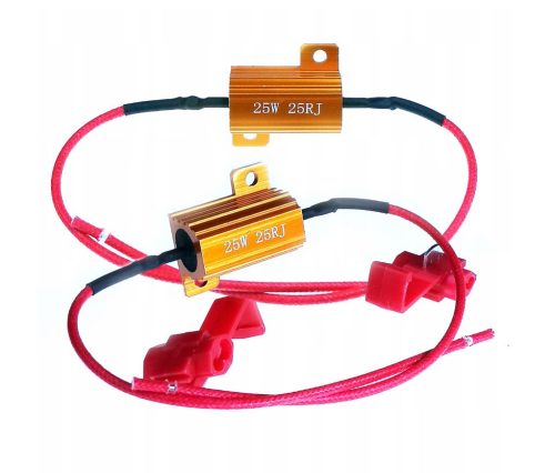 LED izzóhoz Ellenállás 25W/12V (2db) – M-TECH